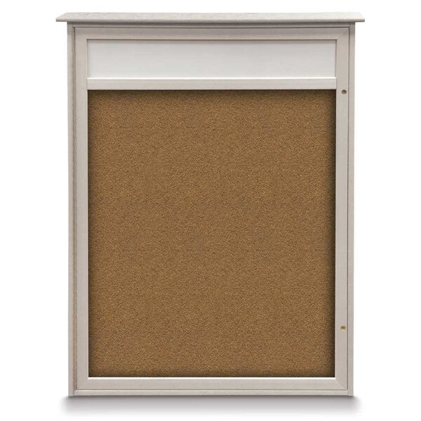 Triple Door Enclosed Indoor Letterboard